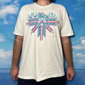 Vintage 90s aztec desert arizona tee shirt